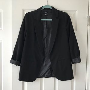 Black blazer from Forever 21